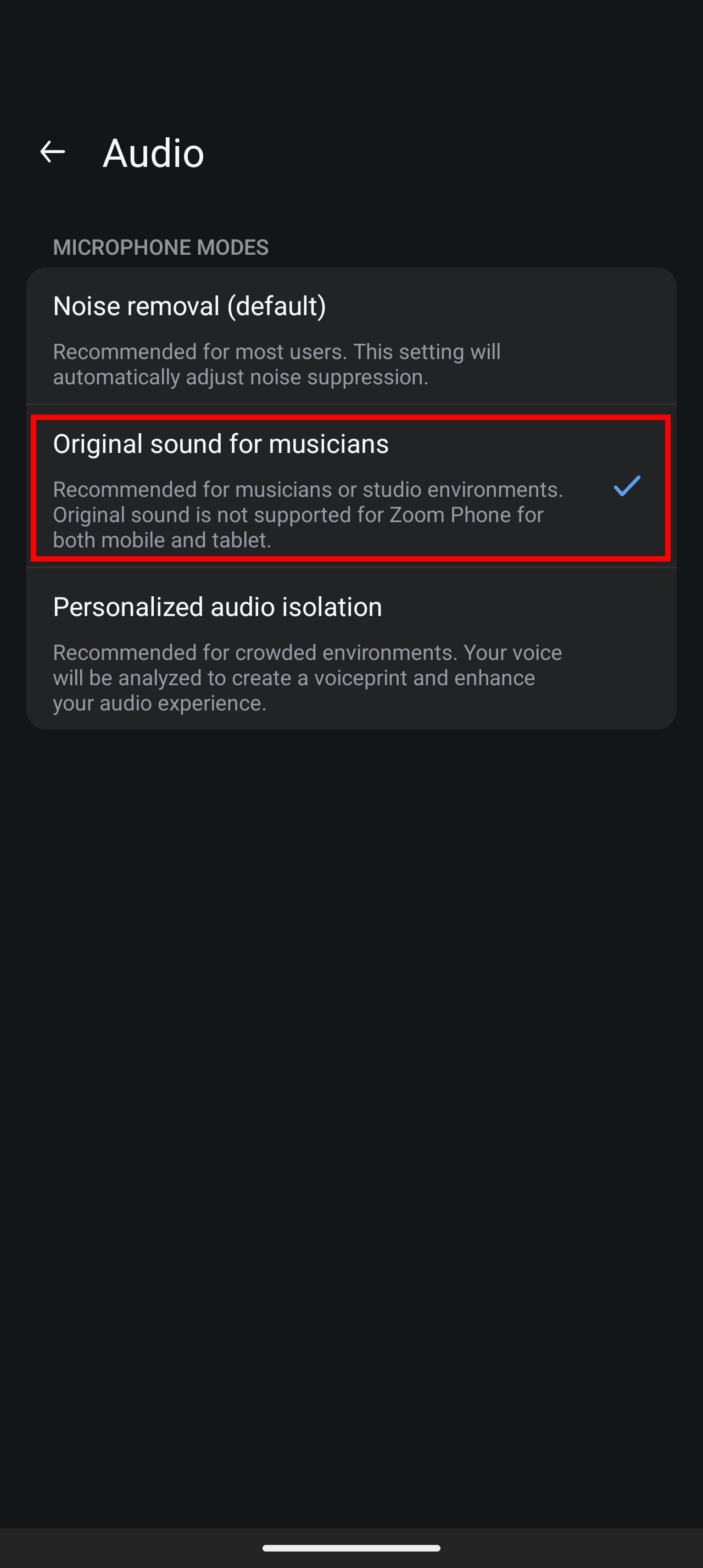 Screenshot highlighting 