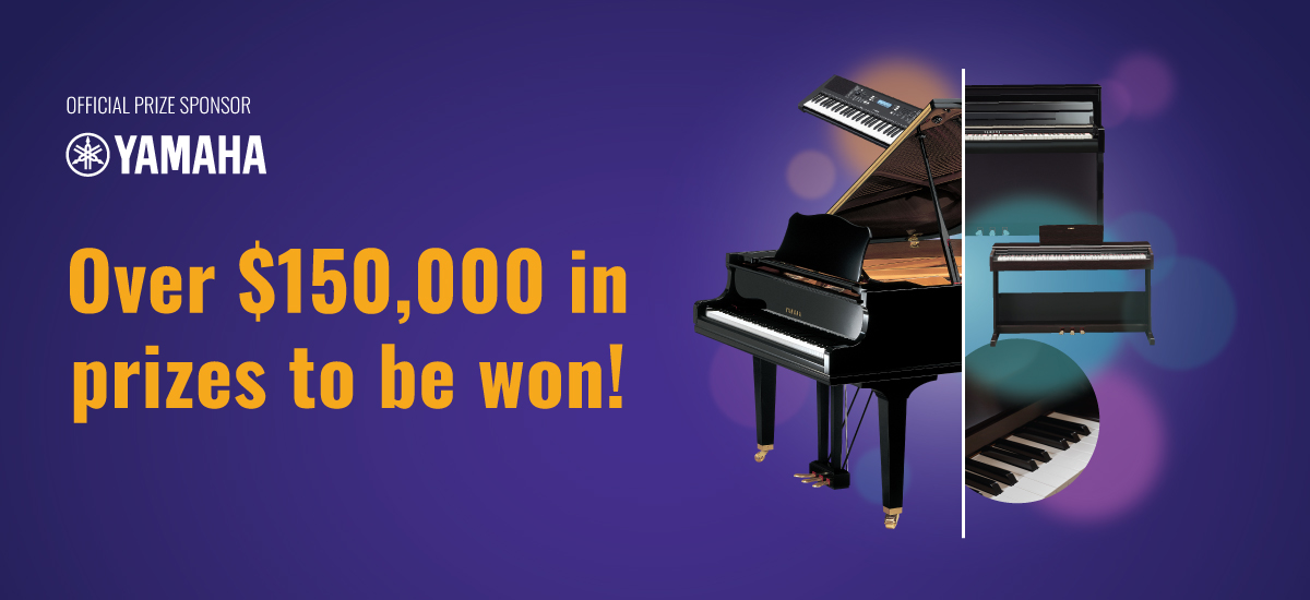 Official Prize Sponsor Yamaha