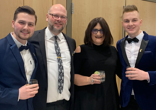 Brayden Friesen and family