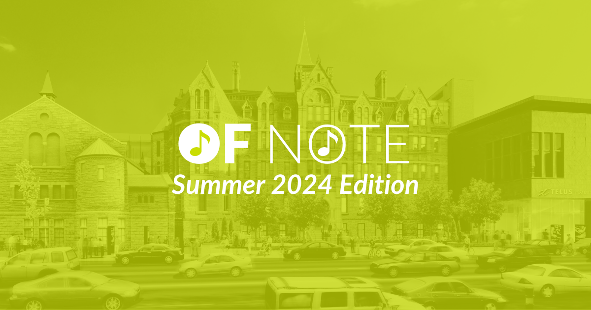 Of Note: Spring 2024 Edition