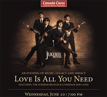 Canada Cares Love Is All You Need The Jukebox Beatles Bob Cates photo